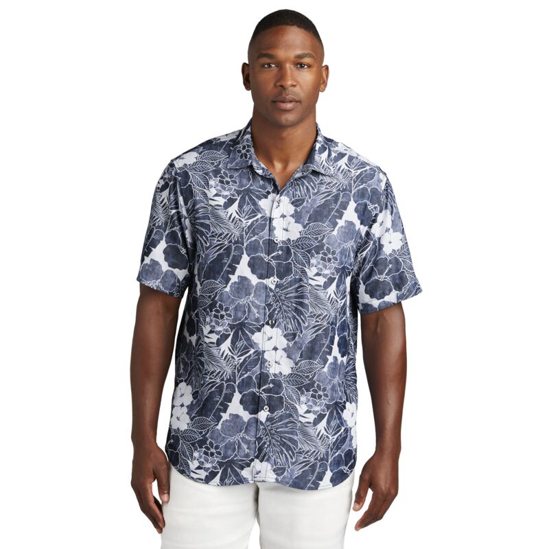 Coconut Point Playa Flora Short Sleeve Shirt Thumbnail