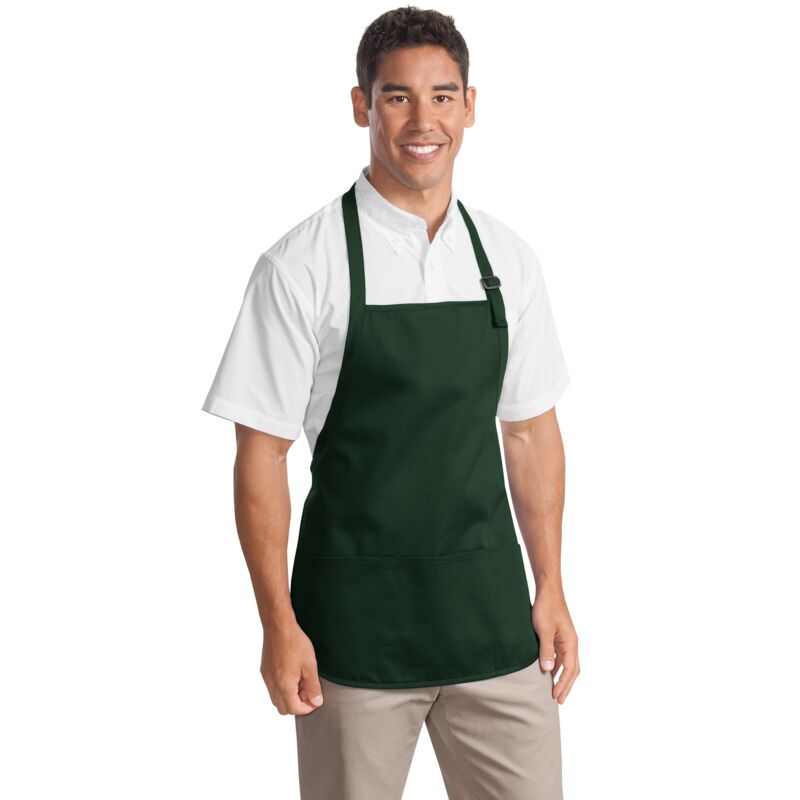 TMG Medium Length Apron with Pouch Pockets Thumbnail