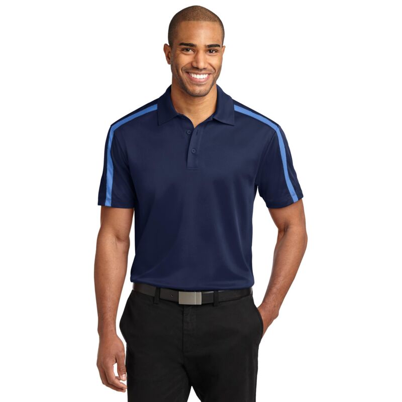 Silk Touch™ Performance Colorblock Stripe Polo Thumbnail