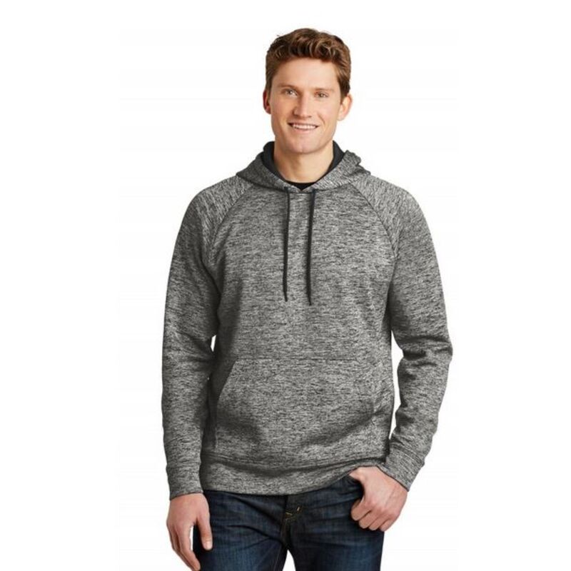 PosiCharge ® Electric Heather Fleece Hooded Pullover Thumbnail