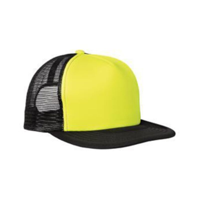 Flat Bill Snapback Trucker Cap Thumbnail