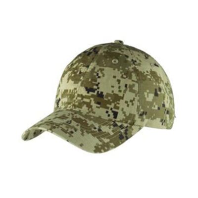Digital Ripstop Camouflage Cap Thumbnail