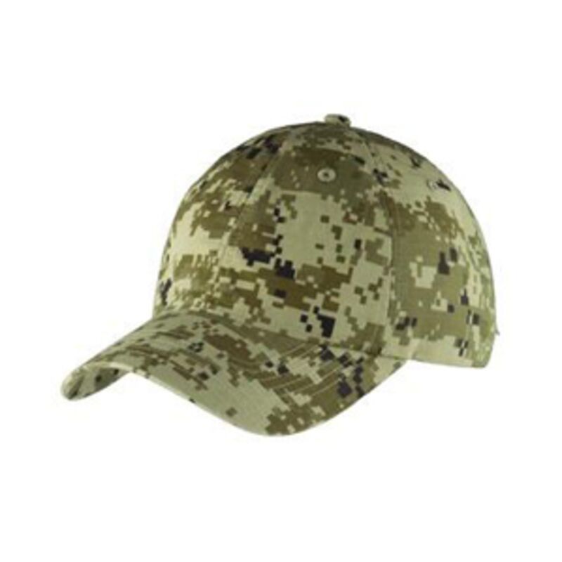 Digital Ripstop Camouflage Cap Thumbnail