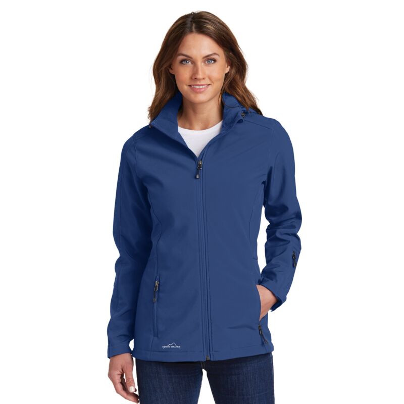 Ladies Hooded Soft Shell Parka Thumbnail