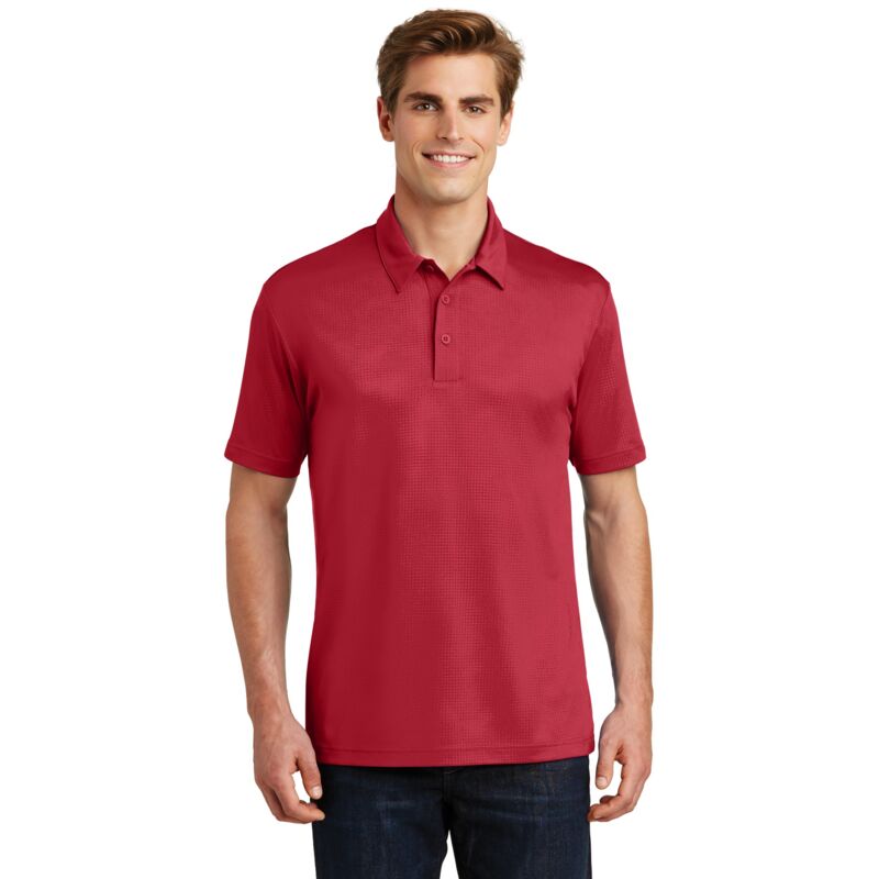 Embossed PosiCharge ® Tough Polo ™ Thumbnail