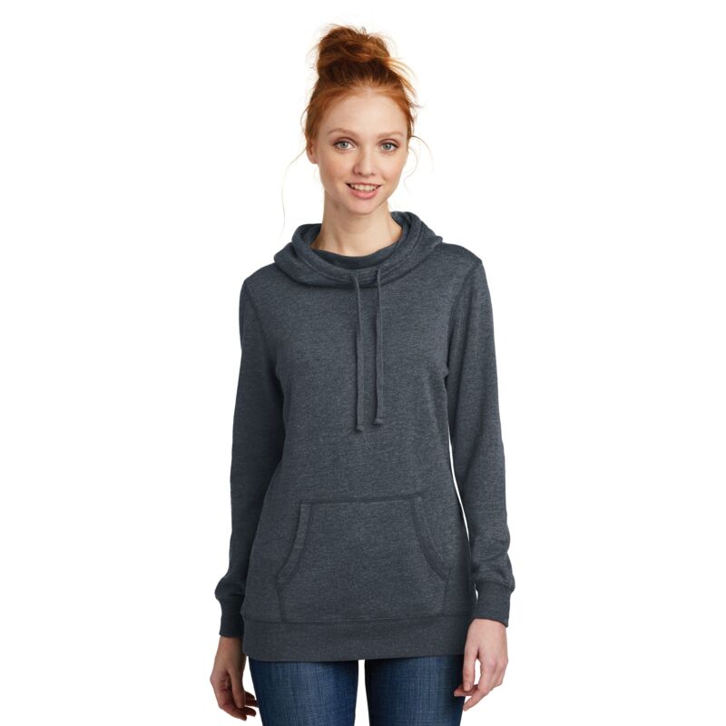 Ladies Lightweight Fleece Hoodie Thumbnail