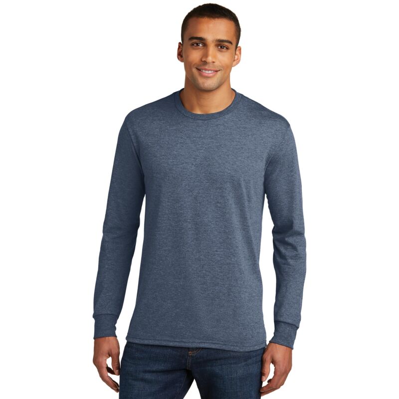 Mens Perfect Tri ® Long Sleeve Crew Tee Thumbnail