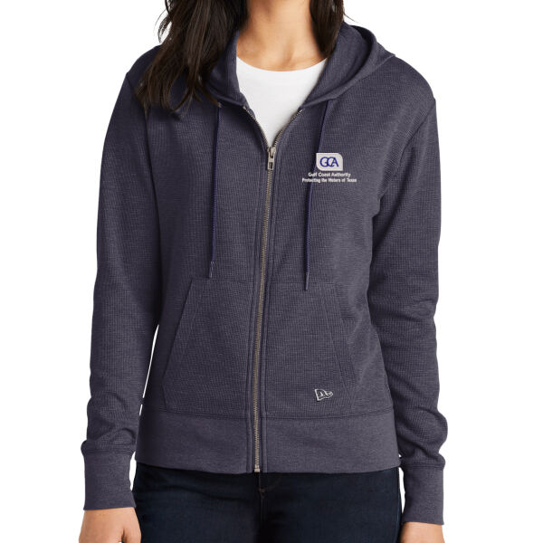 Women's Thermal Full Zip Hoodie Thumbnail