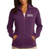 Ladies Slub Fleece Full Zip Jacket Thumbnail