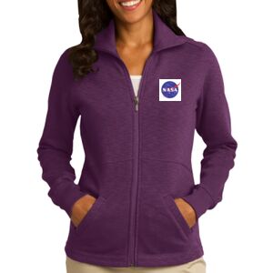 Ladies Slub Fleece Full Zip Jacket Thumbnail